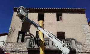 Moment de la retirada dels nius i els ous a Vilaverd