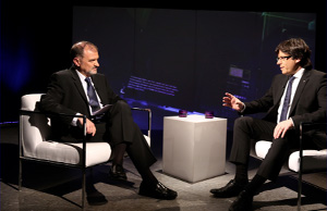 El president Puigdemont ha estat entrevistat a TAC12 TV El president Puigdemont ha estat entrevistat a TAC12 TV