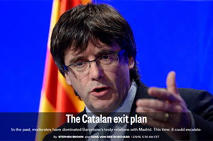 El president Puigdemont ha estat entrevistat per POLITICO Europe