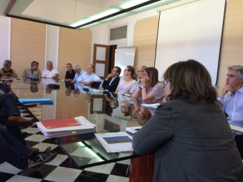 Imatge de la reunió celebrada a Tarragona, aquest dilluns. Imatge de la reunió celebrada a Tarragona, aquest dilluns.