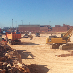 Fotografia de les obres de Camplar Fotografia de les obres de Camplar