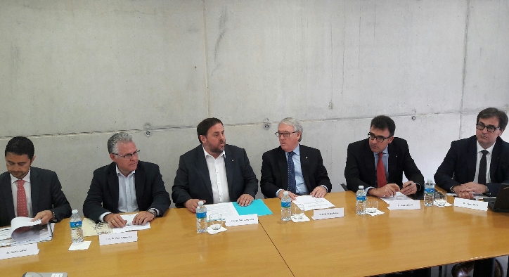 Foto de la presentació del projecte