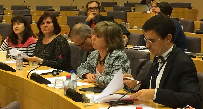 HC Borràs, al Parlament Europeu