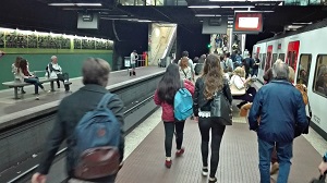 Imatge estació de Sarrià Imatge estació de Sarrià