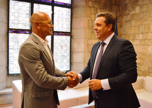 Sergi Marcén i Raül Romeva Sergi Marcén i Raül Romeva