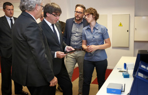 El president Puigdemont ha inaugurat l'ampliació de les instal·lacions de l'empresa Opentrends El president Puigdemont ha inaugurat l'ampliació de les instal·lacions de l'empresa Opentrends