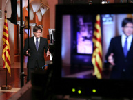 El president Puigdemont ha pronunciat el missatge institucional amb motiu de la Diada Nacional de Catalunya