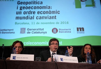 El president Puigdemont ha inaugurat avui la Jornada dels Economistes