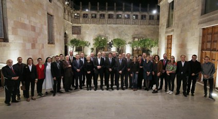 El president ha presidit la reunió del Ple del Consell de Diplomàcia Pública de Catalunya (Diplocat) El president ha presidit la reunió del Ple del Consell de Diplomàcia Pública de Catalunya (Diplocat)
