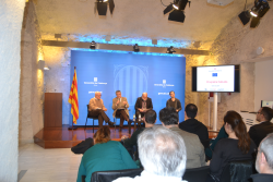 Un moment de la sessió de CatLabs a Girona Un moment de la sessió de CatLabs a Girona