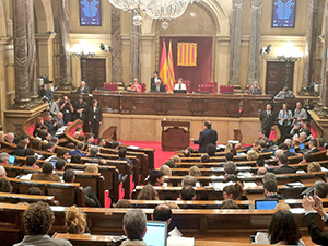 Fotografia del Ple d'avui Fotografia del Ple d'avui