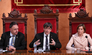 El president durant la seva intervenció. Autor: Jordi Bedmar El president durant la seva intervenció. Autor: Jordi Bedmar