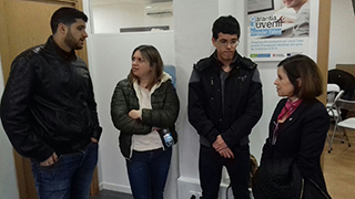 La directora del SOC durant la presentació La directora del SOC durant la presentació