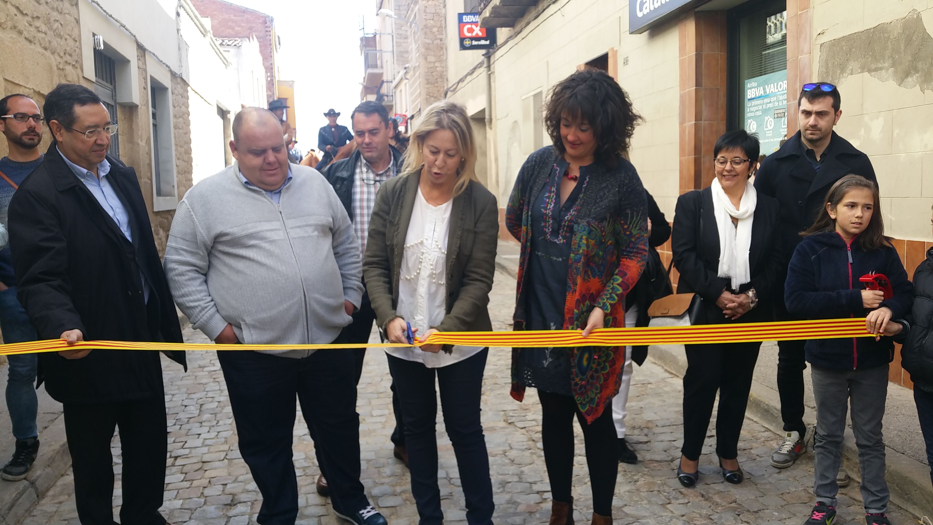 La consellera Munté ha inaugurat la 3a edició de Firalbi, a l'Albi (Garrigues)