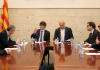 President Puigdemont meets with Ska Keller and a delegation of MEPs