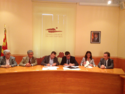 Moment de la signatura