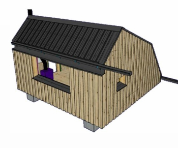 Alçat de la cabana.