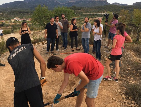 Visita al camp de treball de Pinell de Brai