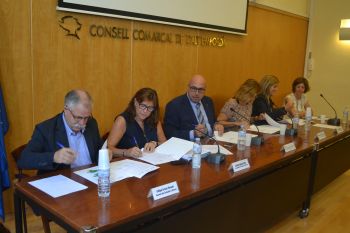 Un moment de la signatura