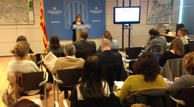 Imatge de la roda de premsa.