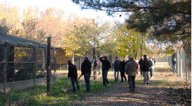 Visita dels col·laboradors.