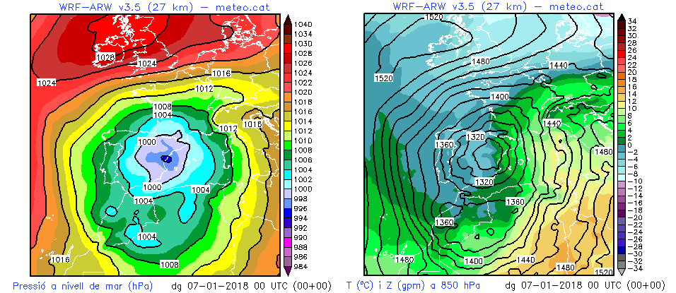 Mapa slp i 850
Mapa slp i 850