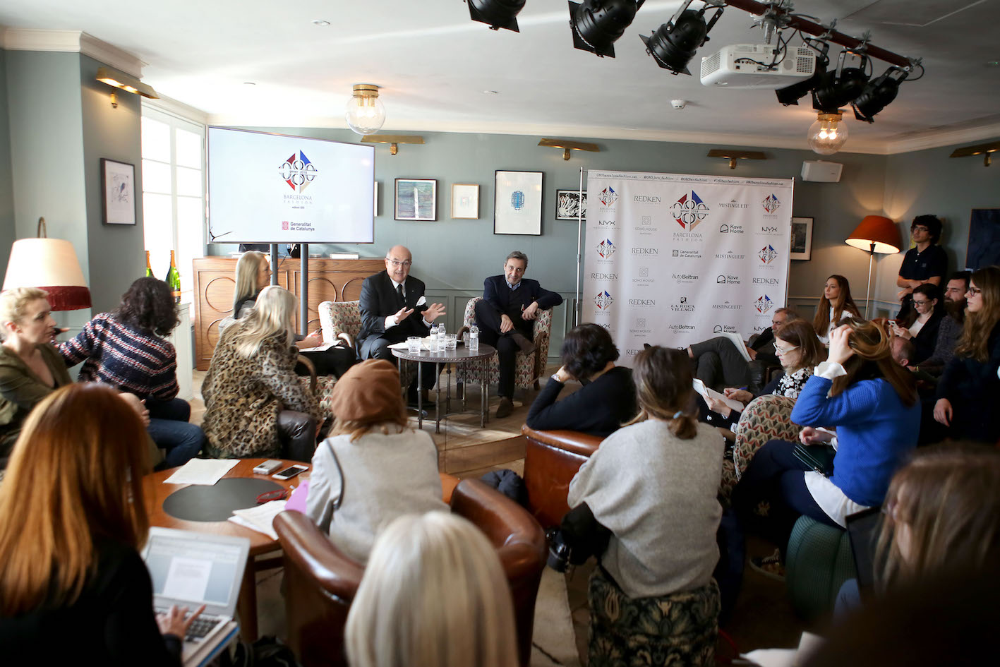 Imatge de la presentació a Soho House Bcn Imatge de la presentació a Soho House Bcn