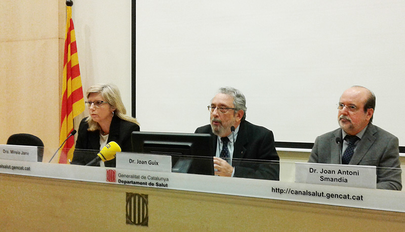 Roda de premsa sobre els casos detectats d'escabiosi (sarna) a Catalunya