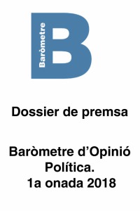 1a onada del Baròmetre de 2018