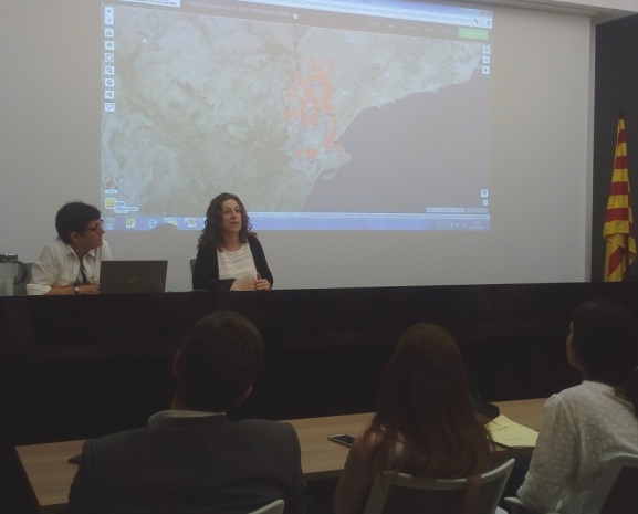 Presentació del nou plànol interactiu per consultar el Pla de camins 2018-2020