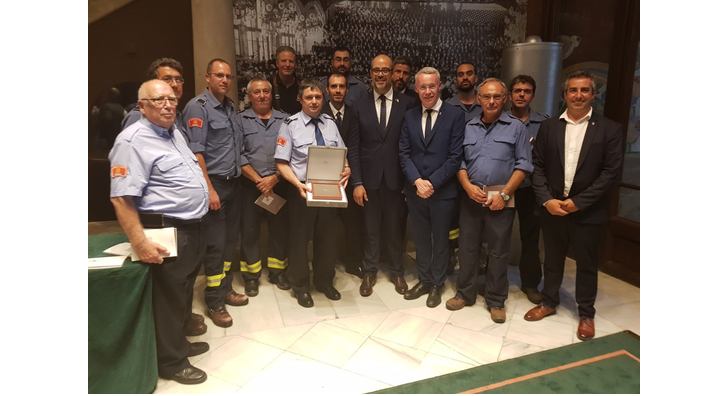 Foto família lliurament Creu de Sant Jordi 2018 Foto família lliurament Creu de Sant Jordi 2018