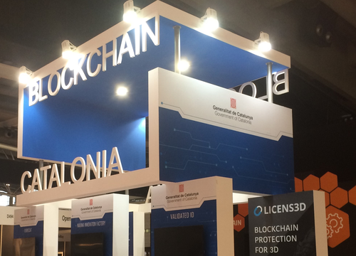Estand Blockchain Catalonia