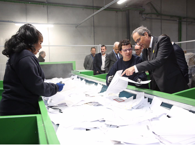 El president Torra ha visita l'empresa Tirgi (Foto: Jordi Bedmar)