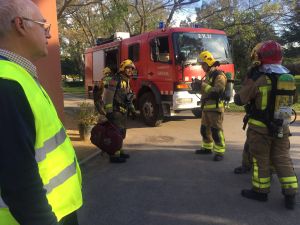 Un moment del simulacre Un moment del simulacre