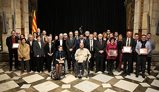 Lliurament de les medalles i plaques President Macià Lliurament de les medalles i plaques President Macià