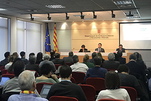 Fotografia de la roda de premsa