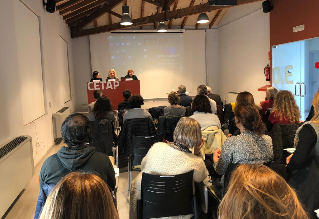 Fotografia de l'acte de presentació