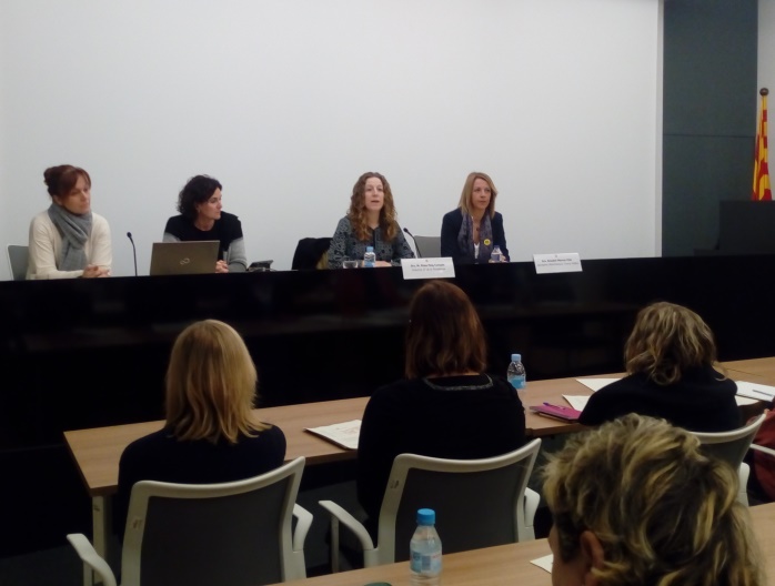 La secretària de Administració i Funció Pública, Annabel Marcos, presenta la programació de l'EAPC 2019 per a les Terres de l'Ebre, juntament amb la directora territorial de la Presidència, Rosa Peig La secretària de Administració i Funció Pública, Annabel Marcos, presenta la programació de l'EAPC 2019 per a les Terres de l'Ebre, juntament amb la directora territorial de la Presidència, Rosa Peig