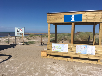 Imatge del punt d'informació. Imatge del punt d'informació.