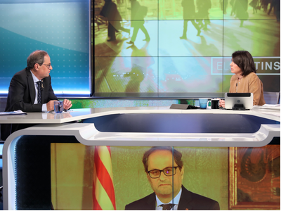 The president of the Government of Catalonia, Quim Torra, announced today that he will send Prime Minister Pedro Sánchez a formal request for an urgent meeting 