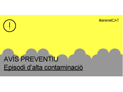 Avís preventiu Avís preventiu