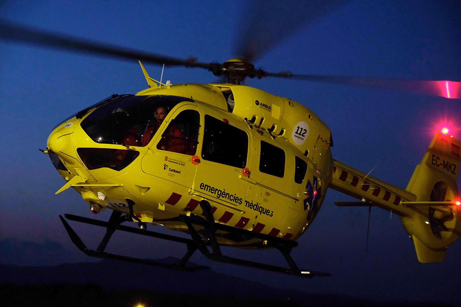 Imatge de l'heliport de l'Hospital Parc Taulí de Sabadell. 