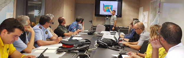 Imatge de la reunió del comitè Tècnic