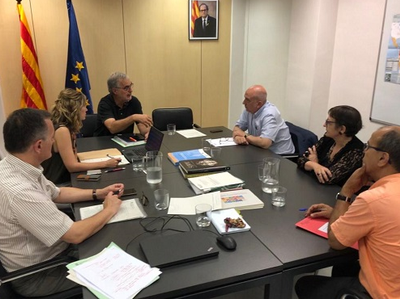 The group met to identify the competencies and capabilities of the Government of Catalonia in emergency situations and discuss how to respond in such circumstances. 