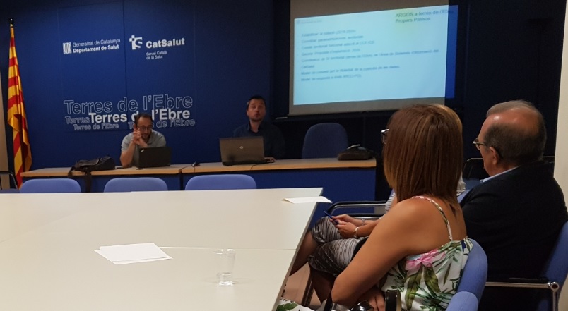 Els quatre hospitals comarcals de la Regió Sanitària Terres de l'Ebre tenen implantat el programari ARGOS de gestió clínica, d'informació, comunicació i intercanvi de dades