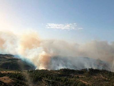 El Govern impulsarà mesures urgents per pal·liar els danys ocasionats per l'incendi forestal a les comarques de la Ribera d'Ebre, les Garrigues i el Segrià
 