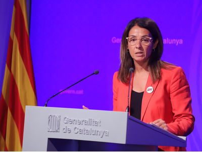 At a press conference following a meeting of the executive, Minister of the Presidency and government spokesperson Meritxell Budó reported that a decision had been made to 