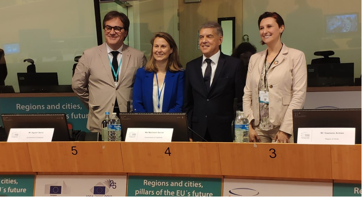 In Brussels today, the Secretary for Urban Habitat and Territory, Agustí Serra, emphasised the important role regional governments play in pursuing global agendas, such as the Sustainable Development Goals (SDGs) of the 2030 Agenda, and the New Urban Agenda. 