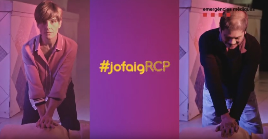 El SEM llança un vídeo per conscienciar sobre la importància de la reanimació cardiopulmonar a ritme de Stayin' Alive dels Bee Gees