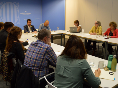 Fotografia de la reunió del Consell Assessor